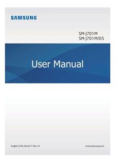 Samsung Galaxy J7 Neo manual. Smartphone Instructions.